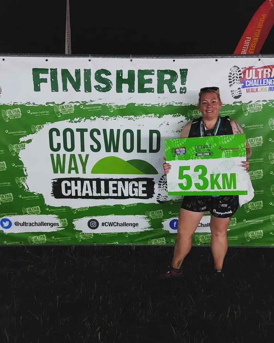 Wow, what a weekend. I walked part of the Cotswold Way for charity on Saturday. 53km. My feet are a wee bit sore now. #charity #walking #thecotswoldway
