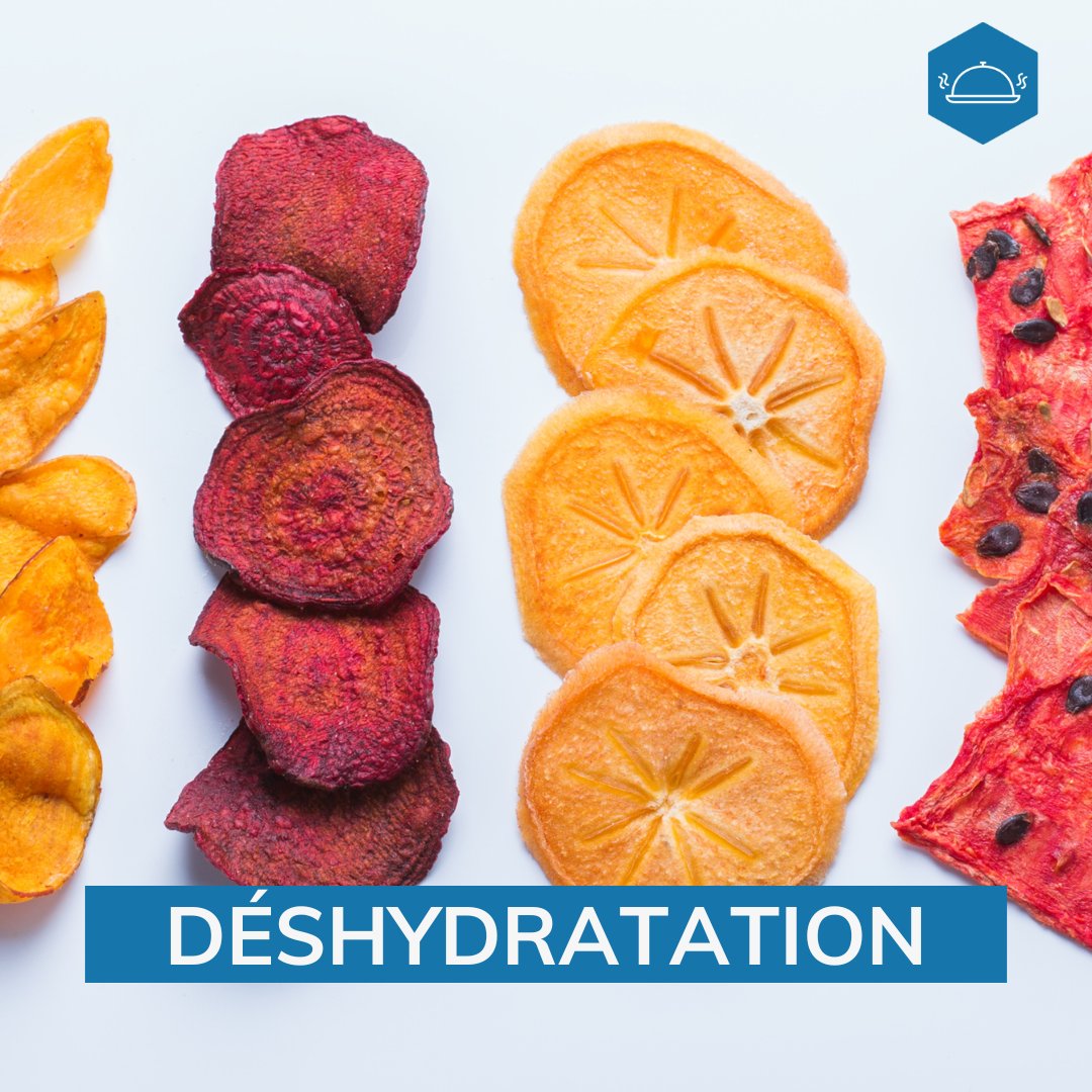 EeatHaccp's tweet photo. Comment fonctionne la conservation par déshydratation ?

Cette méthode consiste à retirer l’eau des aliments pour prévenir la croissance des bactéries et des moisissures.

Découvrez en plus sur les méthodes de conservation
👉 https://t.co/pmBgCMsB9R https://t.co/qG2HW57PHJ