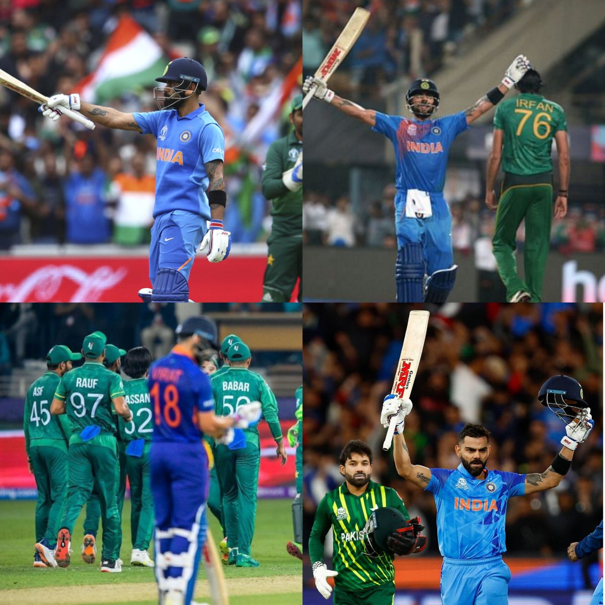 India vs Pakistan on 15th October at Ahmedabad the atmosphere will be incredible with Virat Kohli heating up everything