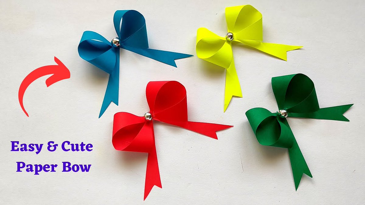 art_brighty's tweet image. Click here 👉 youtu.be/KLMZfTAU7WI
Easy paper Bow Making Ideas 🎀🎀🎀
#paperbow #bowmaking #ribbonbow #papercraft