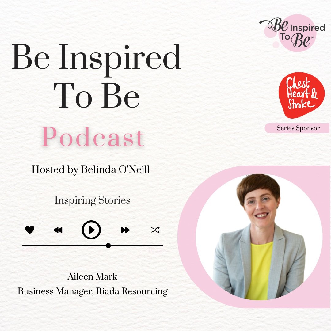 Be Inspired To Be ® (@beinspiredtobe) on Twitter photo 🎙️New Podcast Episode 🎙️
In this episode I meet Aileen Mark a Business Manager with <a href="/RiadaRecruit/">Riada Resourcing</a>
a recruitment company who have operated for 23 years across Ireland and the UK.
Aileen is passionate about health and wellness, experiencing first-hand the positive effects a 🎙️New Podcast Episode 🎙️
In this episode I meet Aileen Mark a Business Manager with <a href="/RiadaRecruit/">Riada Resourcing</a>
a recruitment company who have operated for 23 years across Ireland and the UK.
Aileen is passionate about health and wellness, experiencing first-hand the positive effects a