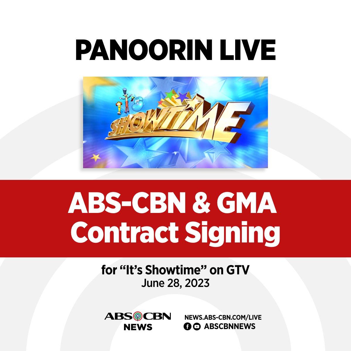 ABSCBN News on Twitter "Iisang puso at iisang pamilya tayo sa