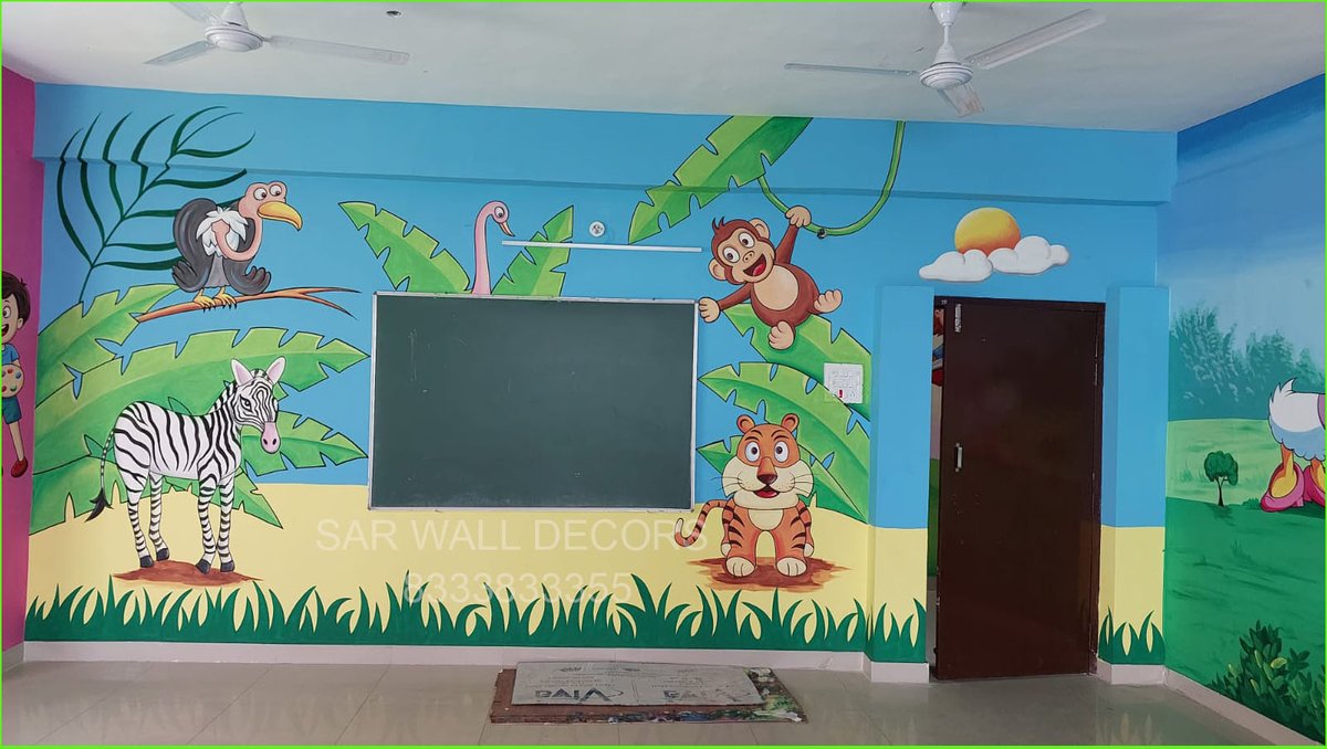 Play School Wall Painting Images in Ayesha Girls School in Rajeeva Nagar Borabanda
#playschoolwallpainting images
#schoolpaintingideas
#educationalpaintingforprimaryschool
#playschoolcartoonwallpainting
#nurseryclass
#artpaintingforschool
#cartoonpainting
#nurseryclass.