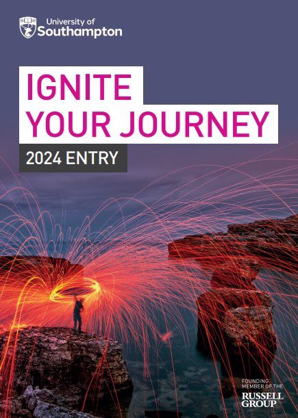 Just 2 weeks until applications close for our widening access programme Ignite your Journey.
Open to Yr 12/Yr 1 of ALevel or equiv. study, Ignite your Journey offers insight into HE, eligibility for a contextual offer and a £1000 bursary. Find out more at tinyurl.com/mr473nmf