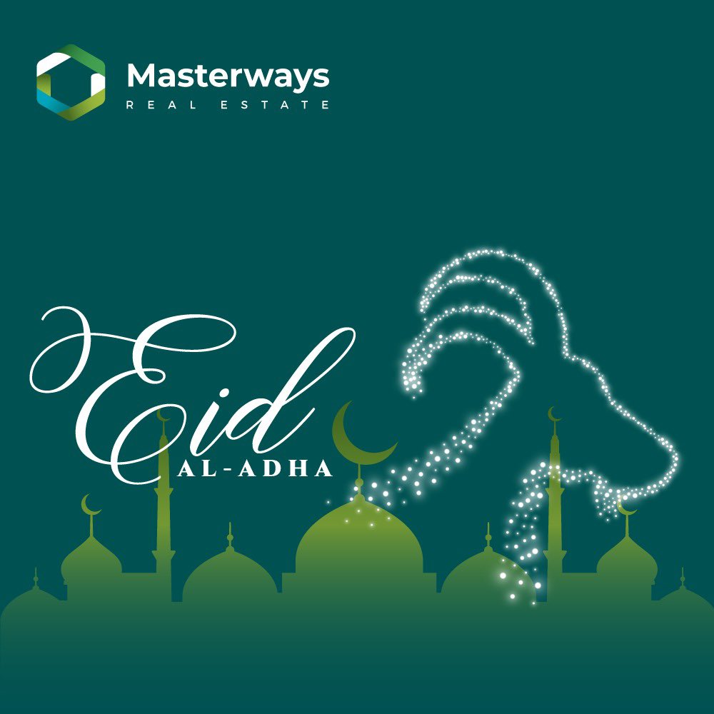 MasterwaysRE's tweet photo. Happy Eid Al-Adha to all our Muslim brothers and sisters celebrating today! https://t.co/NONvlrE4ZP