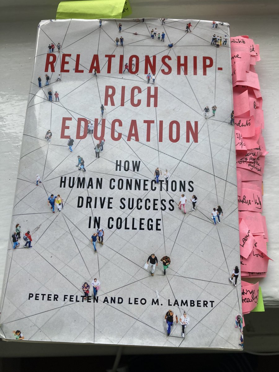 HE thought for the day #efye2023 - the University classroom is “an unfolding conversation of three months” from the excellent Felten and Lambert (2020), p152