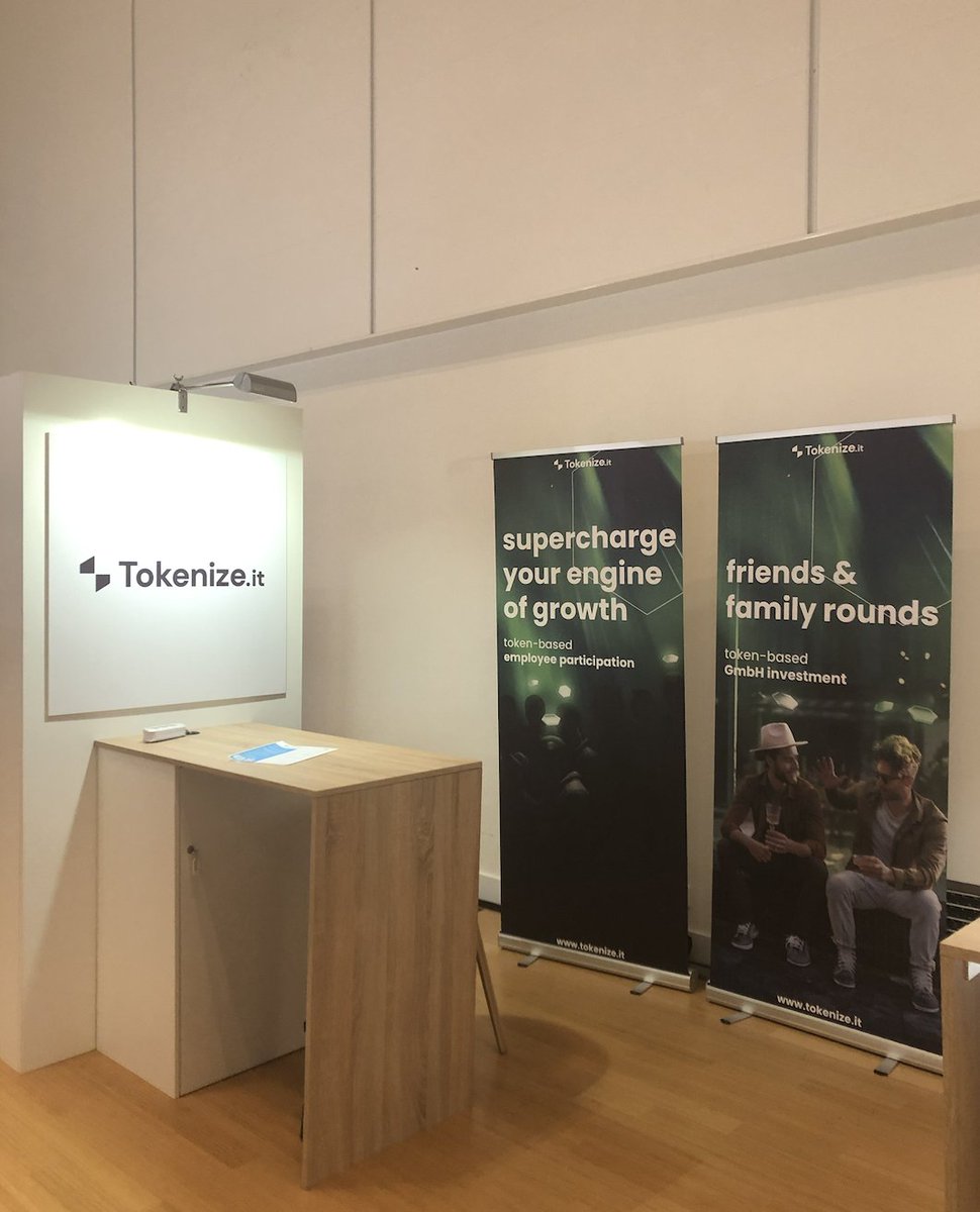 beelhq's tweet photo. We are ready! Are you? Come and visit us at G58.😊
#BC23 #Blockchance #Tokenization #GmbHToken https://t.co/D4cKaCMgPy