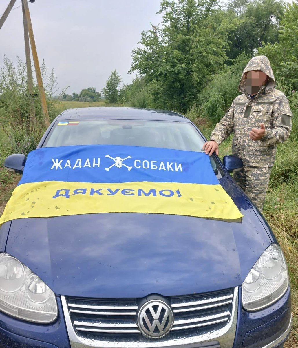 Куплена нами автівка в добрих руках. 
Працюємо далі. Всім тихого ранку.

💙 ПриватБанк: 4149609003428085
💛 Patreon: patreon.com/serhiyzhadan
💙 PayPal: sirozhazhadan@gmail.com