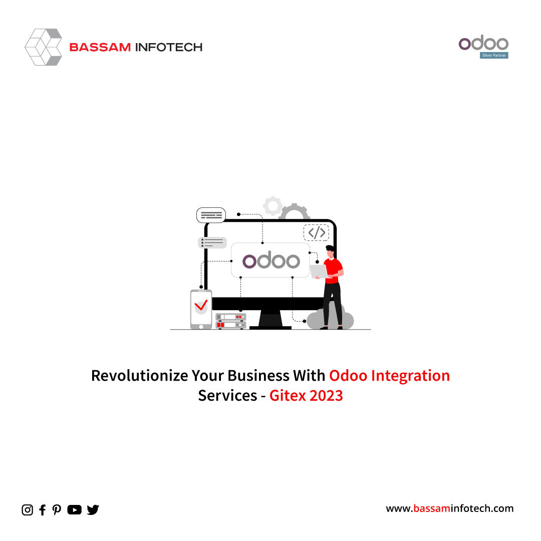How Bassam Helps to Revolutionise Business with Odoo Integration at Gitex Uae?
.
bassaminfotech.com/odo-integratio…
.
.
#odoo #odooerp #gitex2023 #gitexuae #techfest #software #odoosoftware #erpsupport #GITEX #GITEXGLOBAL