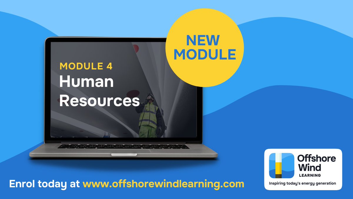 OffWindLearning's tweet image. The 4th #OffshoreWindLearning module is out! This module is all about what it means to work in the #offshorewind industry – from the importance of #healthandsafety, to what #jobs and #careers are available in the sector.

Enrol now to start learning 👉 offshorewindlearning.com