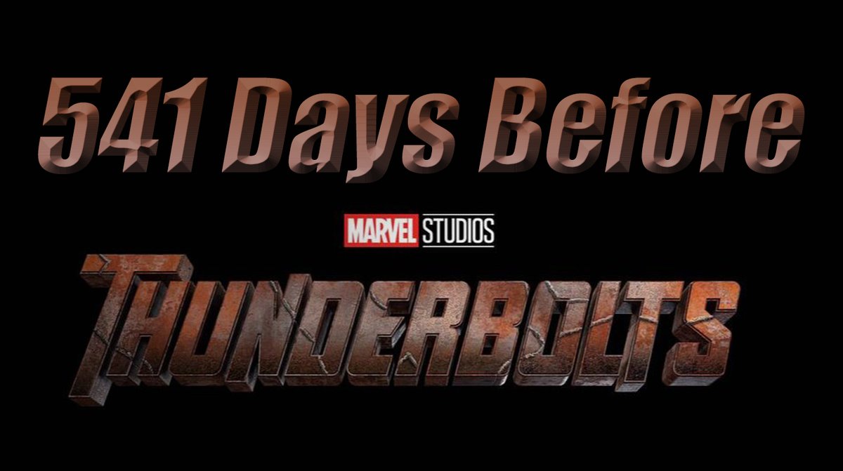541 days before #Thunderbolts