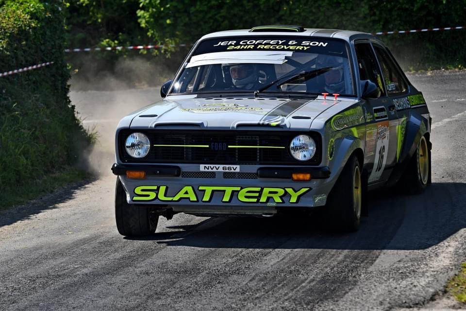 Top 3 Overall in the Top Part West Coast Rally Championship after Rd 2 Laois Mini Stages Rally .
Next event <a href="/SLIGORALLY/">SLIGO STAGES RALLY</a> on Sunday July 16th .
Pictures by Eye to Eye Photography and Michael Hetherington <a href="/birrstagesrally/">Birr Motor Club</a>  <a href="/Claremotorclub/">Clare Motor Club</a> <a href="/radiokerrysport/">Radio Kerry Sport</a>  <a href="/KerryMotorClub/">Kerry Motor Club</a>