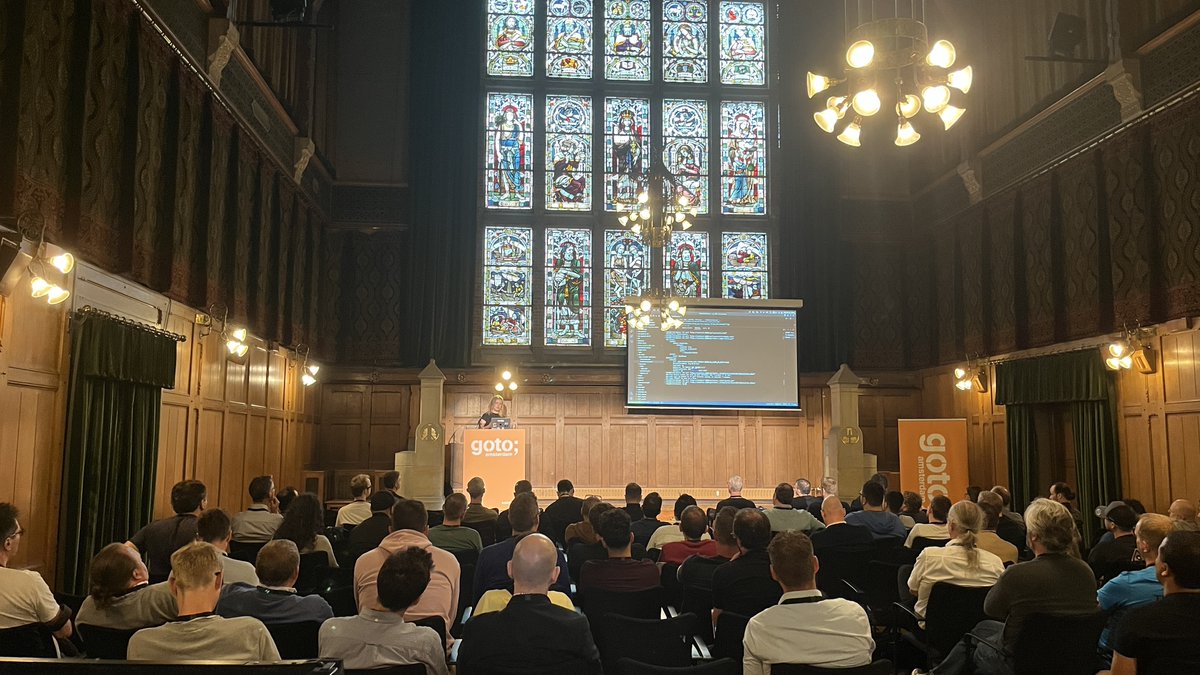 Just arrived to the beautiful venue of #GOTOams  conference in the heart of the city of Amsterdam. Thanks <a href="/MSDCzech/">MSD Czech Republic</a>  for this opportunity.