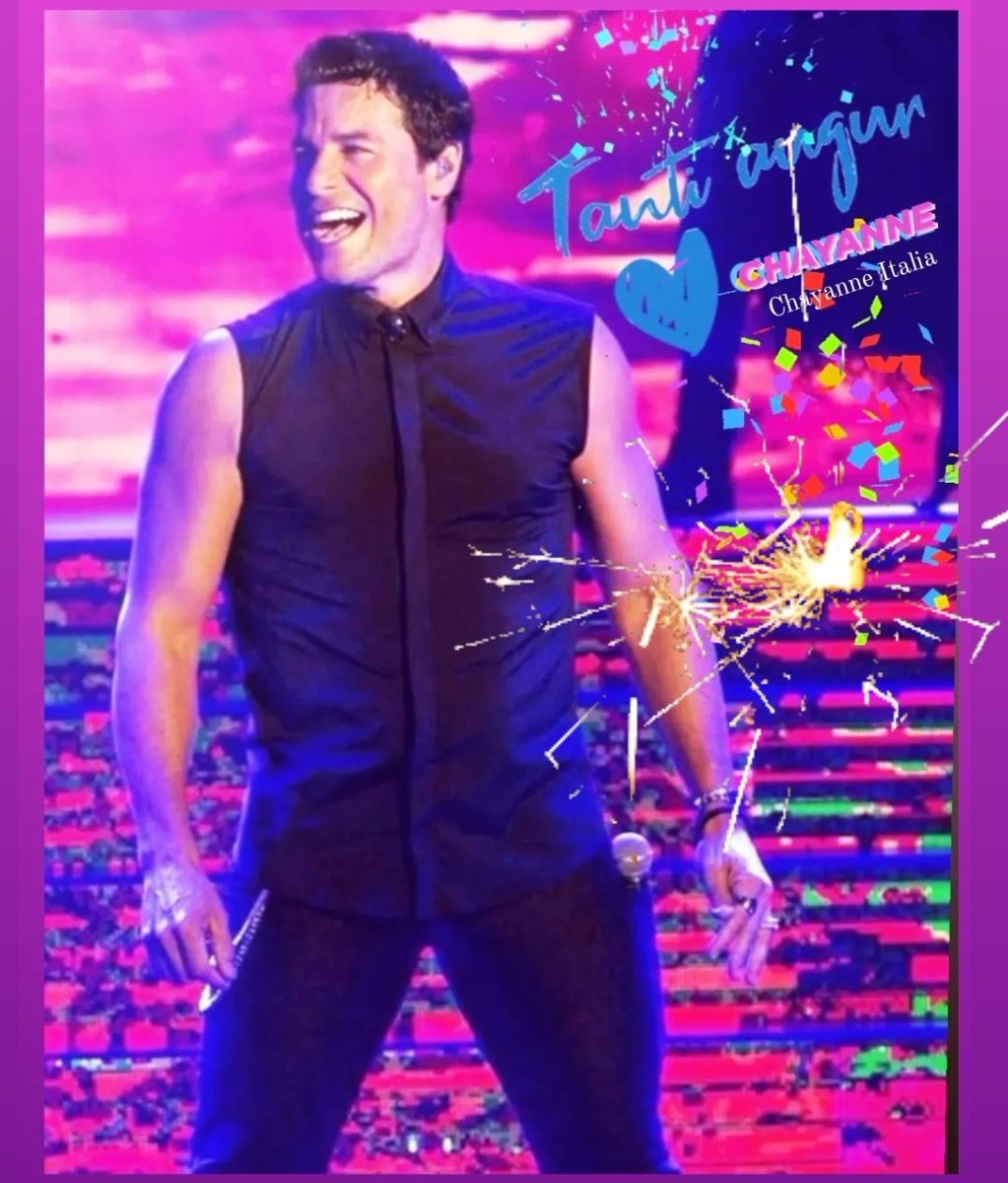 chayanne_italia's tweet image. Tantissimi auguri di BUON COMPLEANNO  @CHAYANNEMUSIC
 🎉🎂❤️🥰🇮🇹#felizcumplechayanne #chayanne #yourday #chayanneitalia