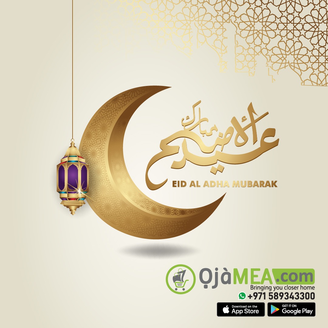ojamea1's tweet photo. 🌙✨ Eid Mubarak! ✨🌙 May this joyous occasion bring you love, joy, and prosperity.  checkout our exclusive Eid Offers on https://t.co/oy3rEM25uC https://t.co/wKKoz73BTv  #ojamea1  #Africanshop  #africansinuae  #africansindubai #Dubai #nigeriansindubai https://t.co/wR0w2dteBF