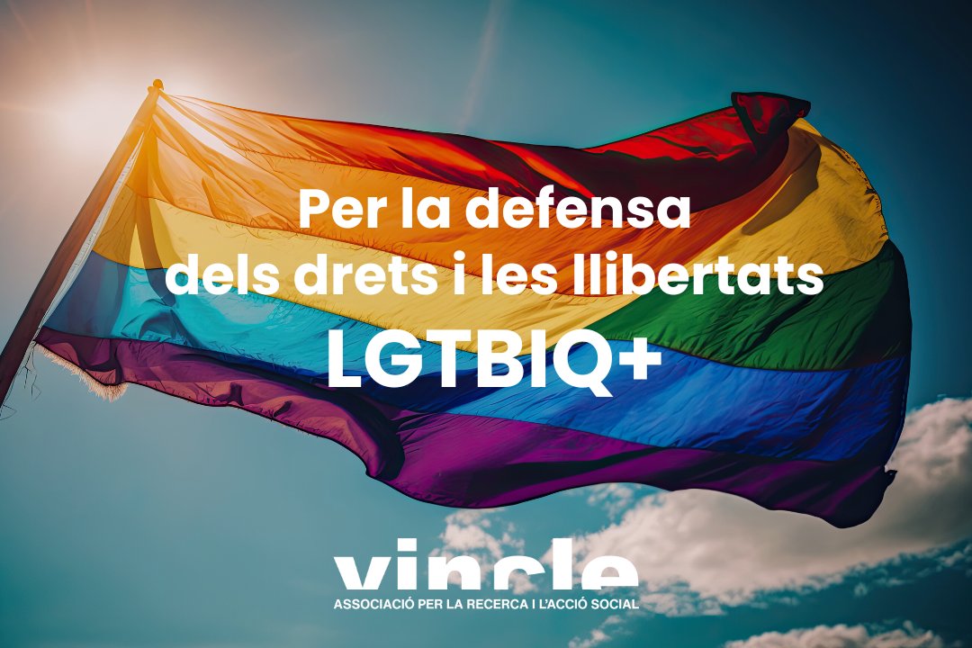 assocVINCLE's tweet image. 💪 Avui a VINCLE celebrem el Dia Internacional per a l'Alliberament #LGTBIQ+

Per la defensa dels #drets i les #llibertats, per una societat més inclusiva i diversa. Pel respecte i l'erradicació de la #LGTBIfòbia. Perquè tothom pugui ser i estimar qui vulgui🏳️‍🌈 #orgull2023 #28J