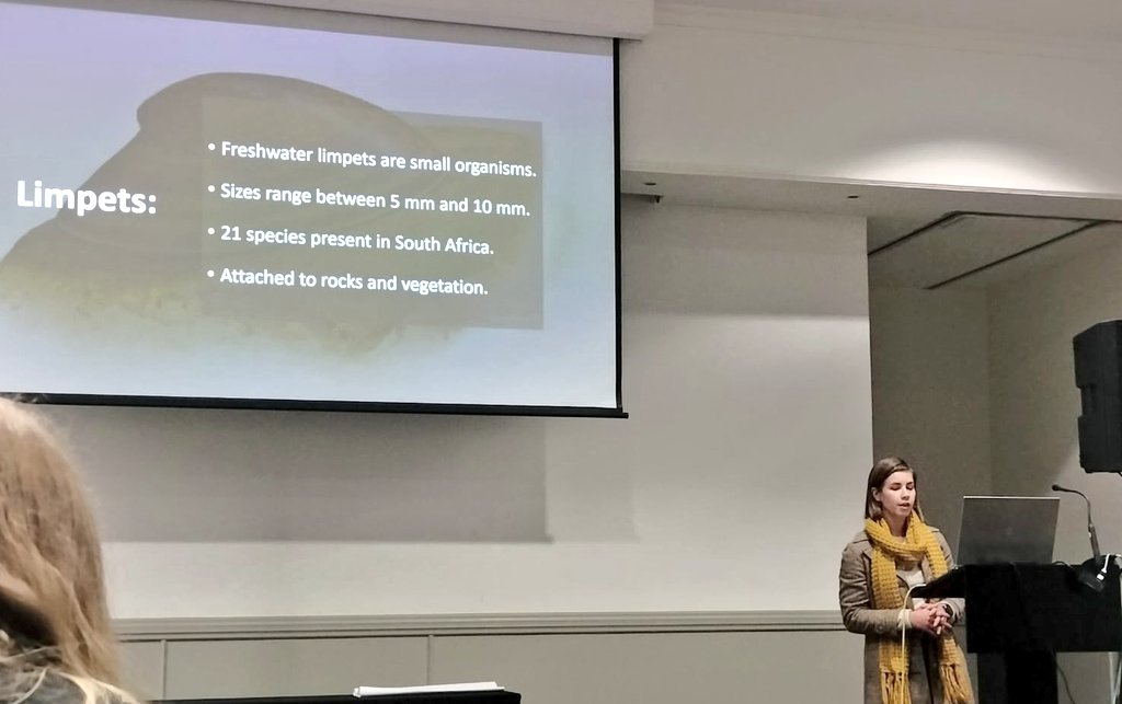 Hannes Erasmus🇿🇦🇩🇪 (@hanneserasmus11) on Twitter photo Another <a href="/SAIAB_REFRESH/">REFRESH Project</a> project where <a href="/aliciar_alicia/">Alicia Ungerer</a> focussed on the revision and distribution of freshwater limpets #Burnupia sp. in South Africa <a href="/SASAqS_society/">Southern African Society of Aquatic Scientists</a> #conference. <a href="/NWU_WRG/">NWU_WRG</a> <a href="/NWU_UESM/">NWU Unit for Environmental Sciences and Management</a> <a href="/WynandMalherbe/">Wynand Malherbe</a> <a href="/KerryAHadfield/">Kerry Hadfield Malherbe</a> #SASAqS2023 #aquatic_science Another <a href="/SAIAB_REFRESH/">REFRESH Project</a> project where <a href="/aliciar_alicia/">Alicia Ungerer</a> focussed on the revision and distribution of freshwater limpets #Burnupia sp. in South Africa <a href="/SASAqS_society/">Southern African Society of Aquatic Scientists</a> #conference. <a href="/NWU_WRG/">NWU_WRG</a> <a href="/NWU_UESM/">NWU Unit for Environmental Sciences and Management</a> <a href="/WynandMalherbe/">Wynand Malherbe</a> <a href="/KerryAHadfield/">Kerry Hadfield Malherbe</a> #SASAqS2023 #aquatic_science