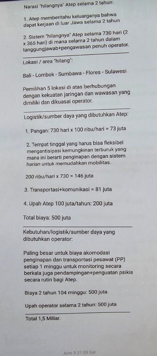 Eng, ing, enggggg...

Hahah ada info2 lucu nih...Tau gak ada aktivis sok suci ngaku berperan penting dalam suatu kasus. Ya itu tuh kasus BTS. Padahal si Aktivis itu hanya mau meras mantan bos nya sok2 nyembunyiin saksi kunci padahal meras dgn angka 1,5 M. Nih liat
<a href="/PartaiSocmed/">#99</a>
