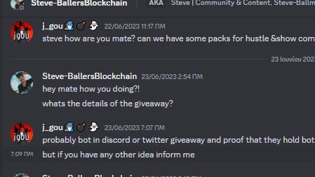 magicsticksz's tweet photo. This tweet is a thank you to @BlockchainSteve  for responding to my message to give 1 pack for the @HustlinShowroom  community!! We thank you! Anyone who has completed even 1 hustle set can take part https://t.co/EVNHt0GjwO @HustlinShowroom 
if anyone wants could follow steve! https://t.co/5vHXCBP89z