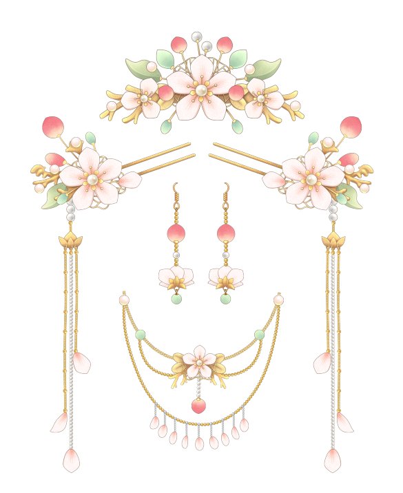 동양 무협 판타지 여주인공 웹툰 소재 텀블벅 펀딩 예정입니다. 흰배경, 어두운 배경 둘다 예쁜가요?😋