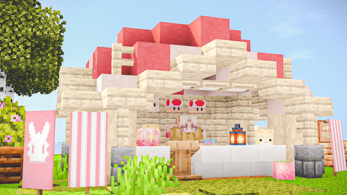 CCMSMP's tweet image. A sneaky peaky of our upcoming fairy carnival!! 🎡🎠🧚‍♀️ #minecraft #minecraftsmp