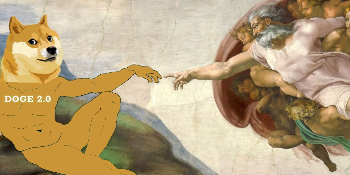 doge2coin_eth's tweet photo. #DOGE2 becomes the new god of Crypto. If you missed $DOGE, u better ape us https://t.co/i1Vg2jIh4c