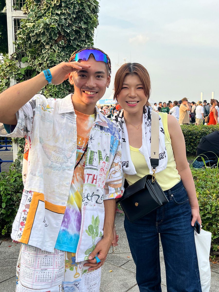 yuumixoxoBarbie's tweet image. 横浜レゲエ祭ほんと楽しかった🥹
感動的なシーンたくさんで
2日間愛に溢れてた🫶

1人参戦の予定だったけどTwitterでみんなと繋がって当日初対面にも関わらず仲良く楽しく騒いでくれたみんなBigUp!!
レゲエのチカラって凄い🔥
#横浜レゲエ祭 
#mightycrown 
#ZendaMan