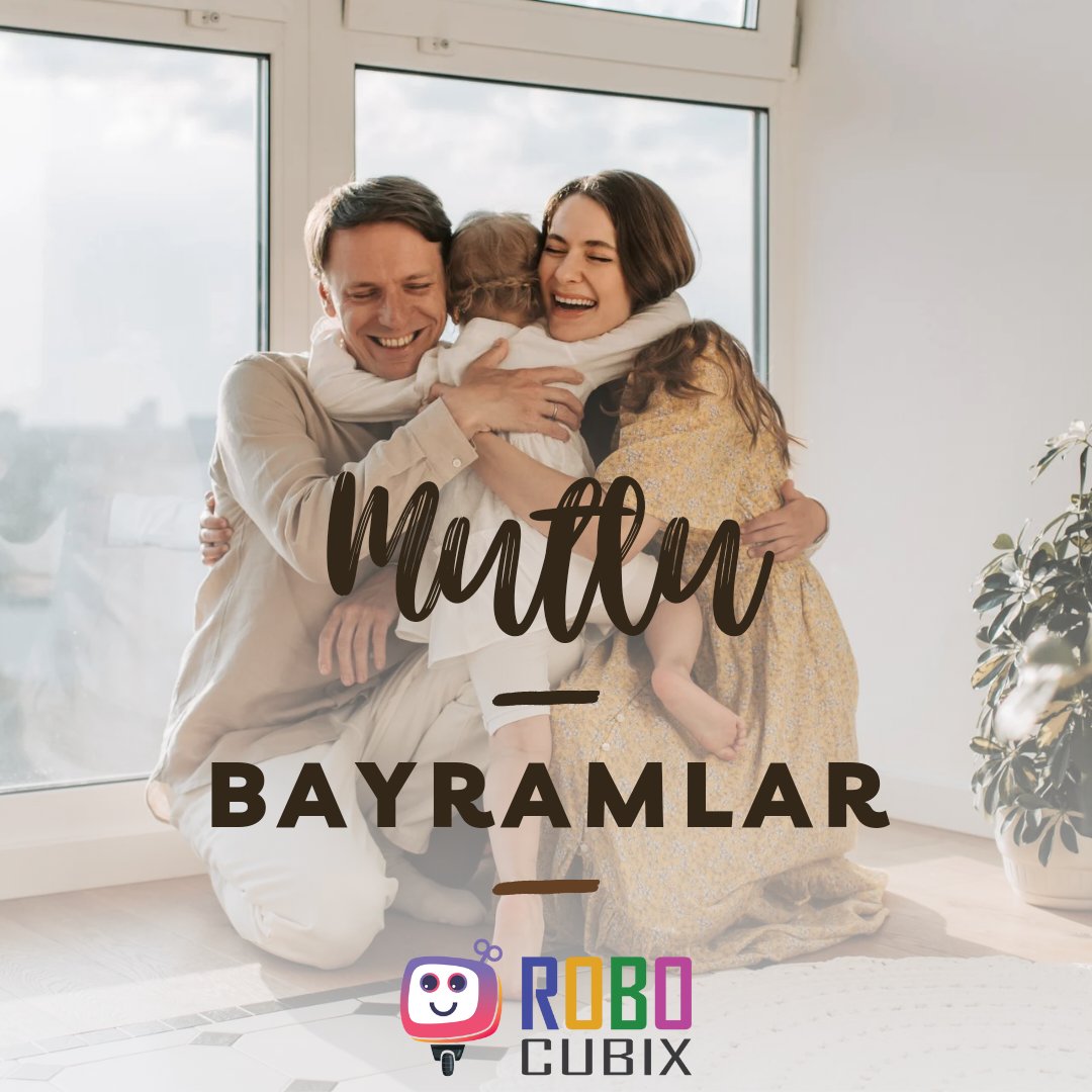 RoboCubix's tweet photo. Sevdiklerinizle birlikte huzur içinde nice sağlıklı ve mutlu bayramlara...
#robotikkodlama #kurbanbayramı #bayram #robotik #kodlama #kodlamaeğitimi #kodlamaetkinlikleri https://t.co/oTbZX3j1J1