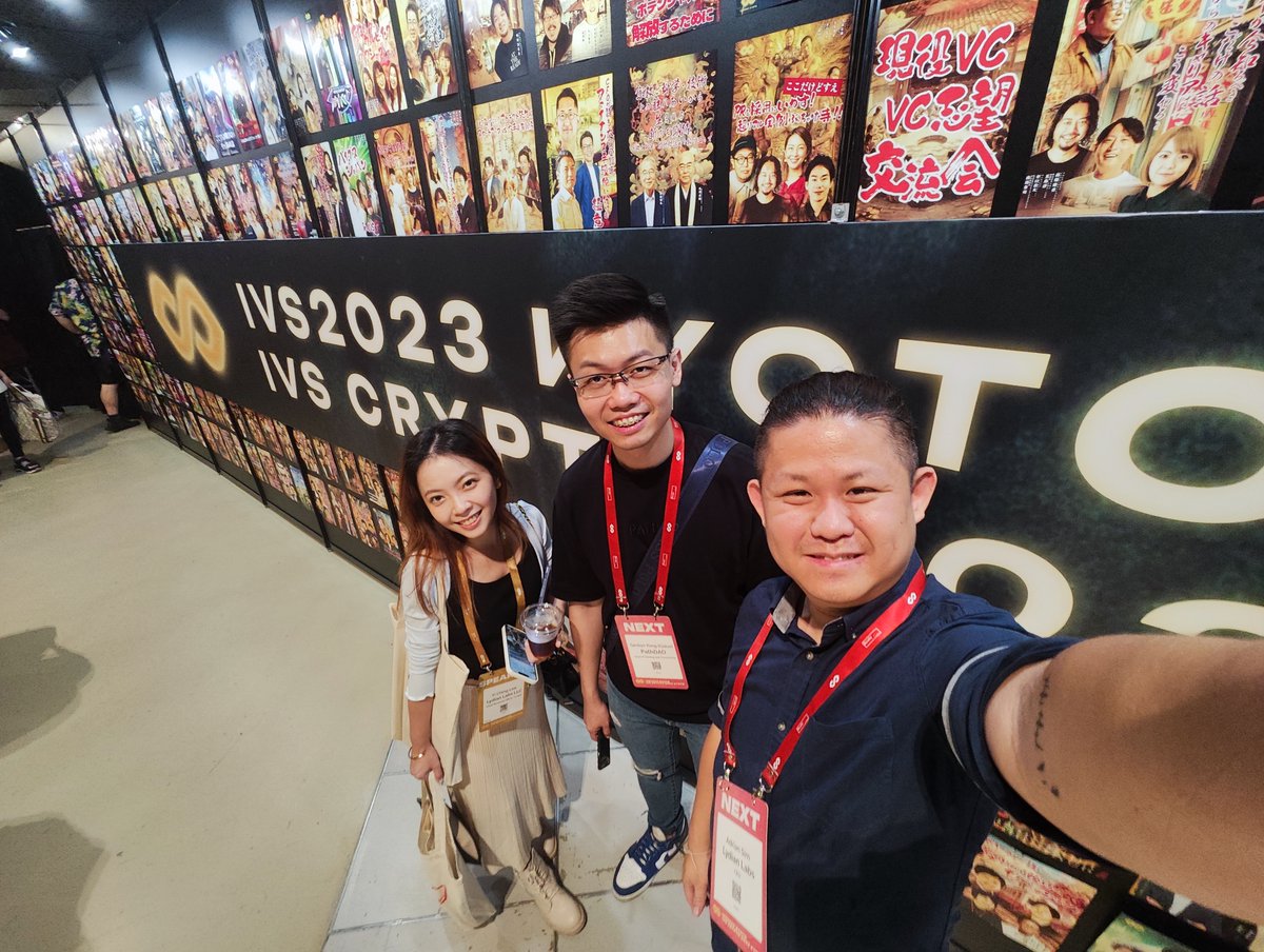 virtuals_io's tweet photo. 📢 Exciting news! Our head of gaming & community @gaius917 , is currently in Kyoto, Japan for the incredible #IVS2023 KYOTO event; reppin’ #PathDAO! We're thrilled to catch up with amazing games we've supported throughout the year. It's an honor to be part of the gaming space and engage with like-minded individuals at this extraordinary gathering. 🎮

#Web3 #Web3Gaming #Japan #IVSCrypto #Kyoto #IVS2023 #IVSCrypto