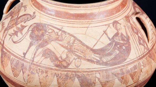 ▶️ Qué maravillosa obra maestra! Hecha por artesanos ibéricos hacia el 75 a.C. Encontrada en la ciudad romana de Valentia. 
🌍What a marvellous masterpiece!. Made by Iberian craftsmen c. 75 BC.  Found in the Roman city of  Valentia.

mhv.valencia.es/en/collections…

#mhvcollection