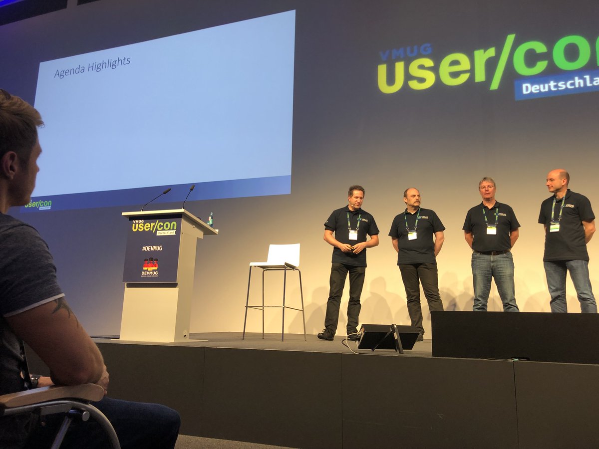 virtMark's tweet image. Morgen startet die VMware Usergroup Conference in Frankfurt. Es erwartet euch ein Tag vollgepackt mit interessanten Sessions, neuer Technologie, Networking &amp;amp; Diskussionen. Noch kein Ticket? Hier geht's zur kostenfreien Registrierung: bit.ly/germanvmug
#devmug #vmug #vmware