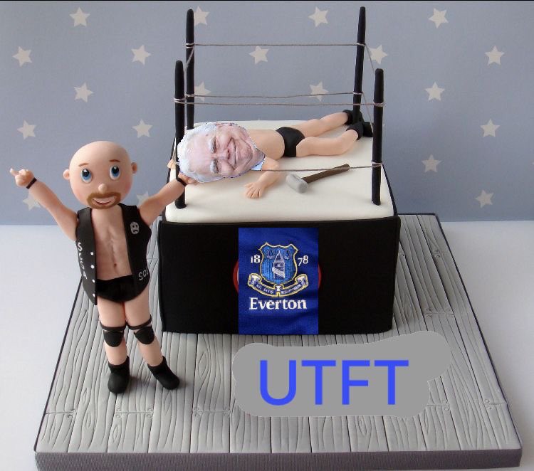 Dyche’s birthday cake