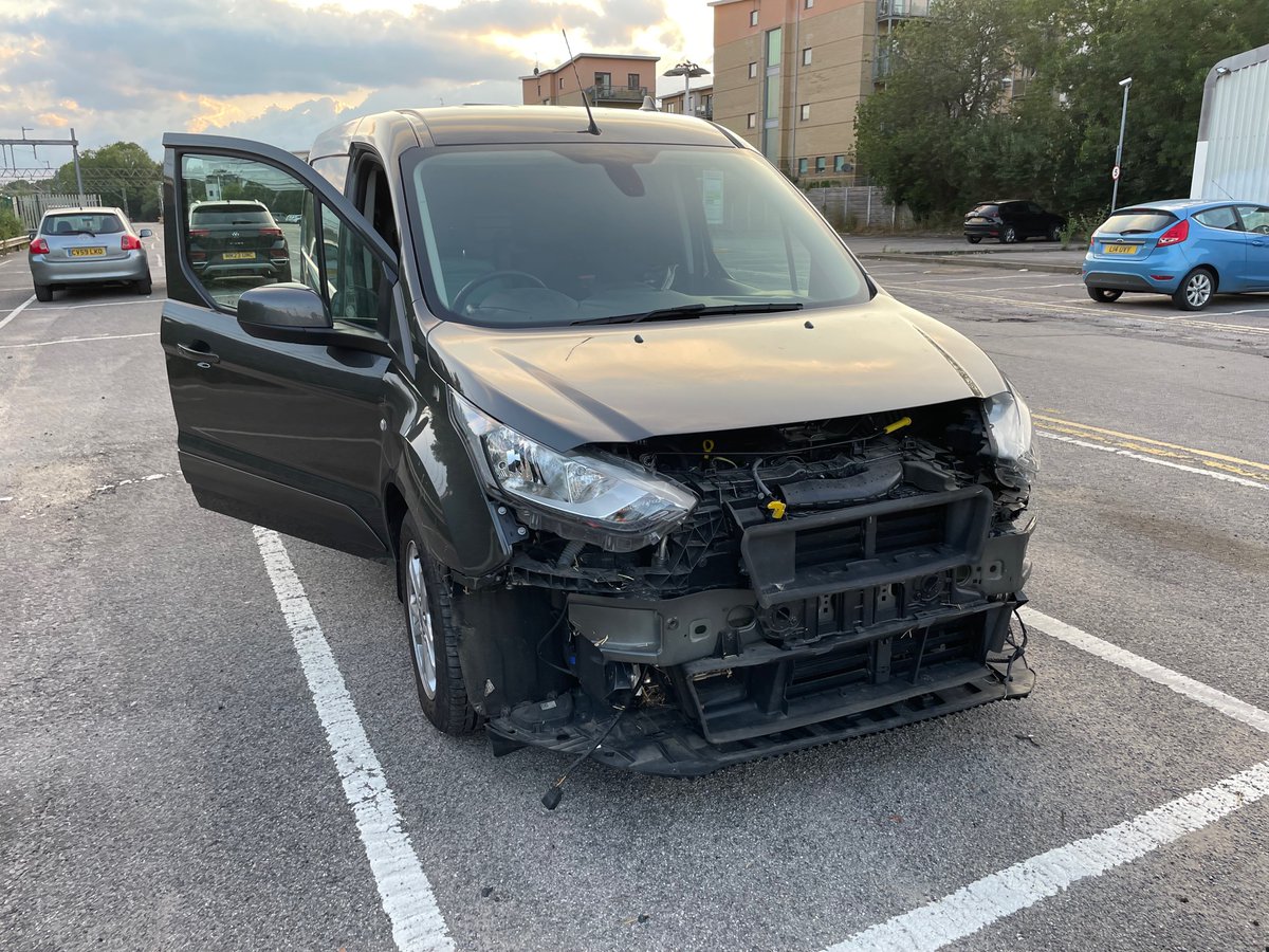 To the person(s) who stripped front of my van at Brentwood Railway Station Car Park on sunday 25th June - thanks...so far you've cost me £450 excess, 5 days lost work, 3 sleepless nights, ALL my no claims, & hiked premiums next year - my small business really doesn't need this!