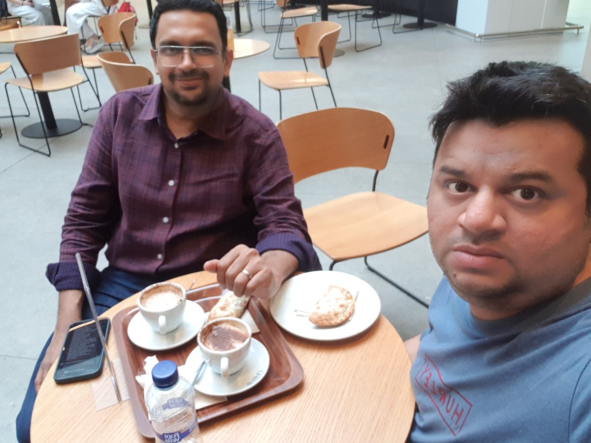 WGIC 2023. All hotels packed. Waiting for room checkin while having superrr cappu..
#WGIC23
