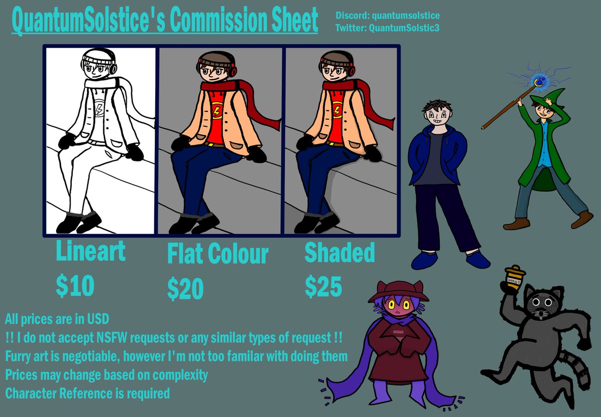 #CommissionSheet #Commission #commissionopen