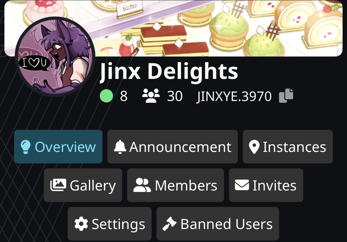JinxCozo's tweet image. #VRChat #VrchatGroups Hello everyone! Feel free to join my vrchat group that I have set up, I’ve made this out of pure inspiration from Jinx Cozo and I thought this would be a great place for those who wants to follow in my footsteps! ^^

Vr User:TheSource Discord:TheSource#1571