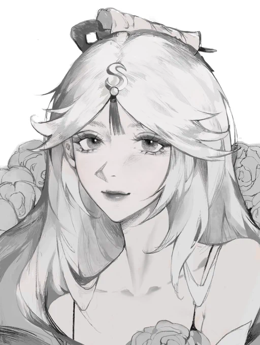 3 hr ningguang sketch