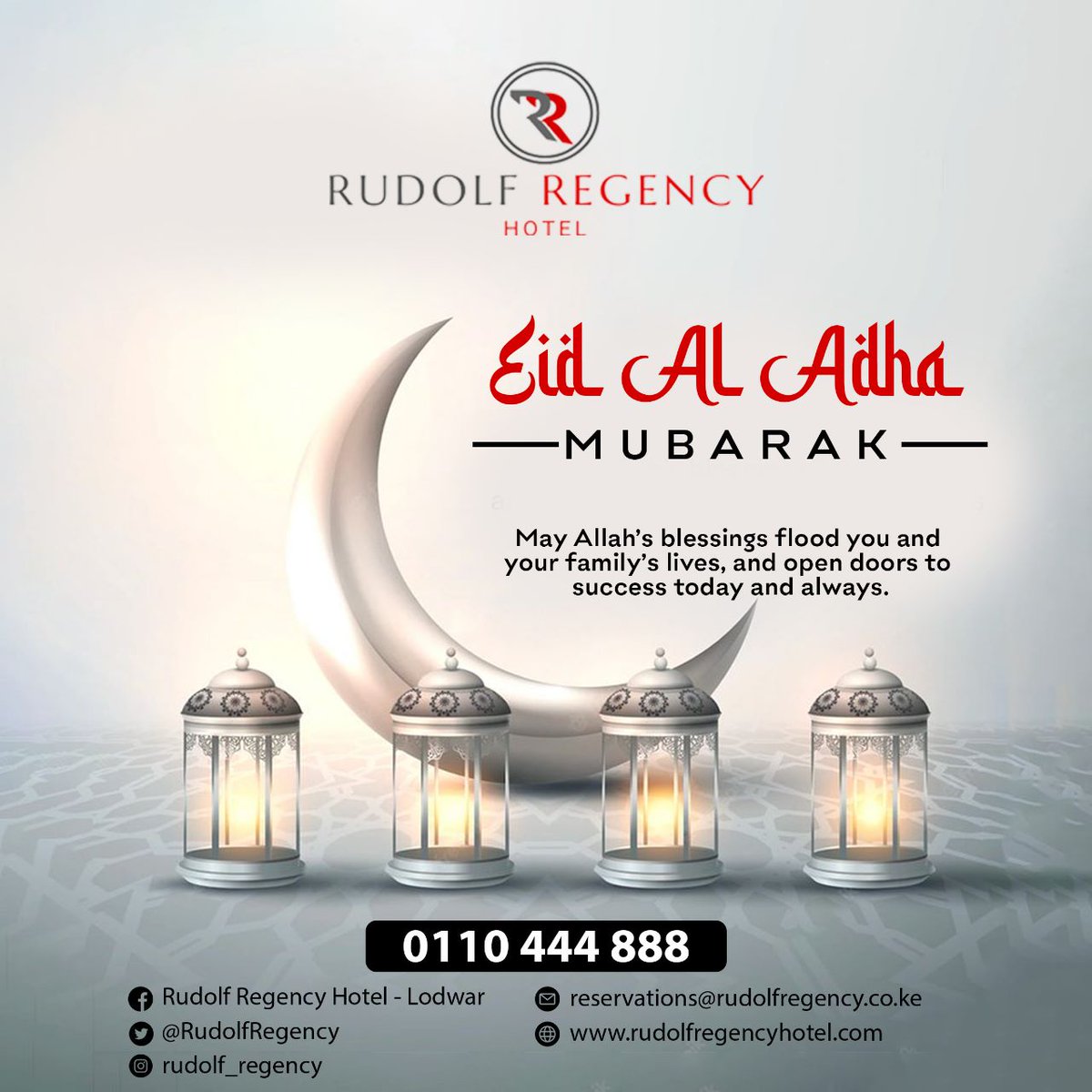 MuthuriKinyamu's tweet image. The management of @RudolfRegency Hotel - Lodwar led by Yusuf Ali and the entire team wishes you a happy Eid Al Adha. 

Come by for lunch or book accomodation in Lodwar Turkana County. 

We're right behind Equity bank. 

#EidUlAdha2023 #kenya #exploreturkana #TembeaKenya