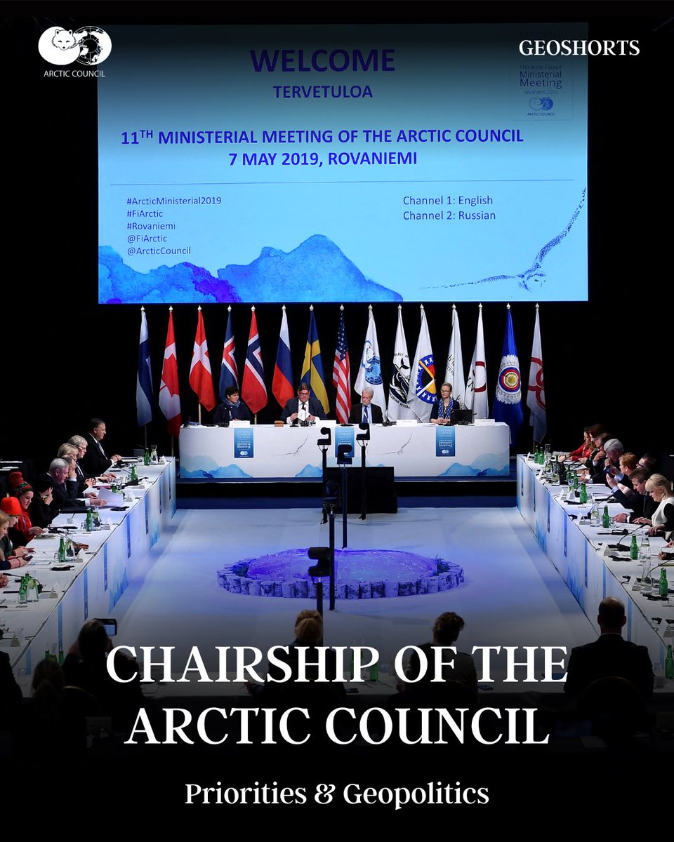 TheGeostrata's tweet photo. Chairship of the Arctic Council
Formally established in 1996, the @ArcticCouncil works to promote and advance cooperation, coordination, and interaction among the 8 Arctic states.
#Arctic #Norway #Europe #UkraineRussianWar #Chairship #indigenous https://t.co/ScPH6NO5oO