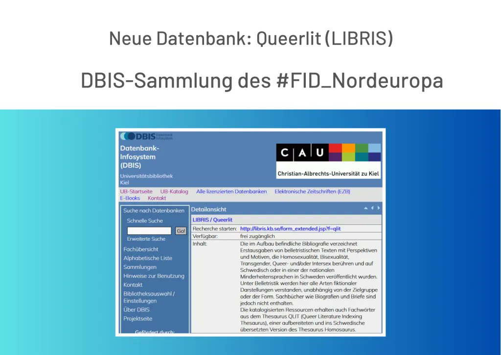 Forschung_Nord's tweet image. Neue Datenbank in der #DBIS-Sammlung des #FID_Nordeuropa. 
dbis.ur.de/dbinfo/detail.… 
#vifanord