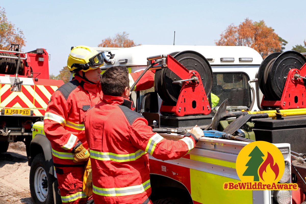 Fogging units are another key player for fighting wildfires, like the smaller sibling to our Unimogs!🌿🔥

They are 4 wheel drive off-road vehicles with a tank of water &amp; firefighting tools like beaters, rakes, saws &amp; spades. Have you ever seen one out and about? #BeWildfireAware