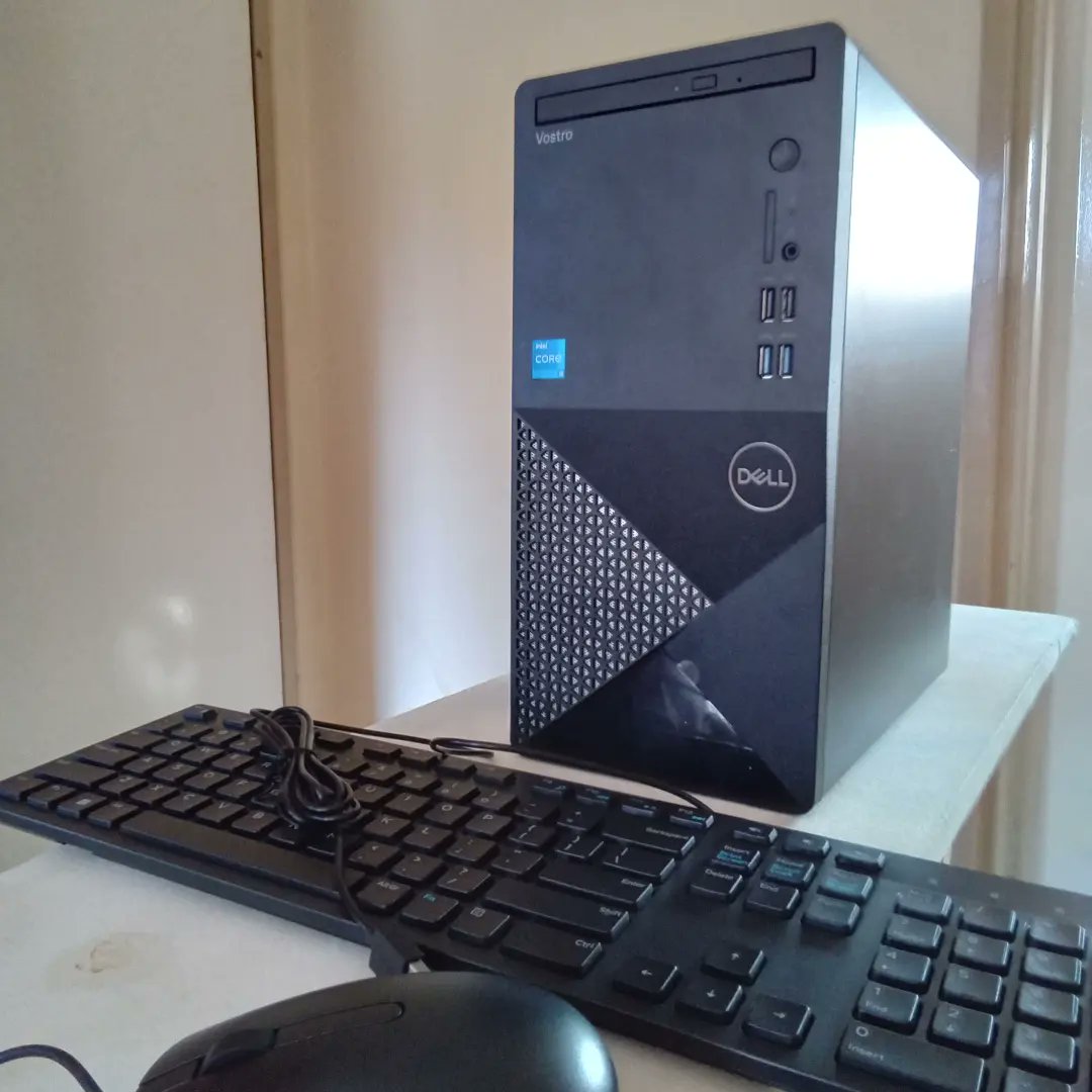 hashtal_tech's tweet photo. Dell Vostro Core i5 12GB RAM 
System box, mouse and keyboard
N$5000
Brand new Never Used
0817517838 https://t.co/jJDtkfJQEB