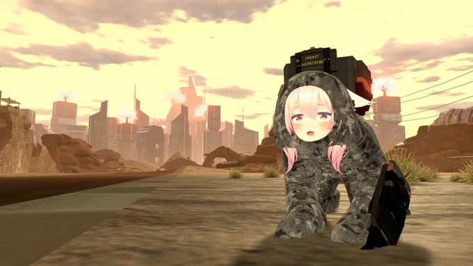 いつか街に行ってみたいのだ..... 