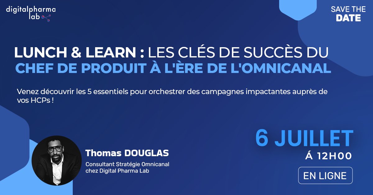 🎯 Êtes-vous prêt à explorer des stratégies passionnantes pour créer des parcours clients impactants ?    

📷 Quand ? Jeudi 6 juillet à 12h00    

Inscrivez-vous dès maintenant pour réserver votre place et rejoindre notre événement 👉 lnkd.in/eamhDmwx