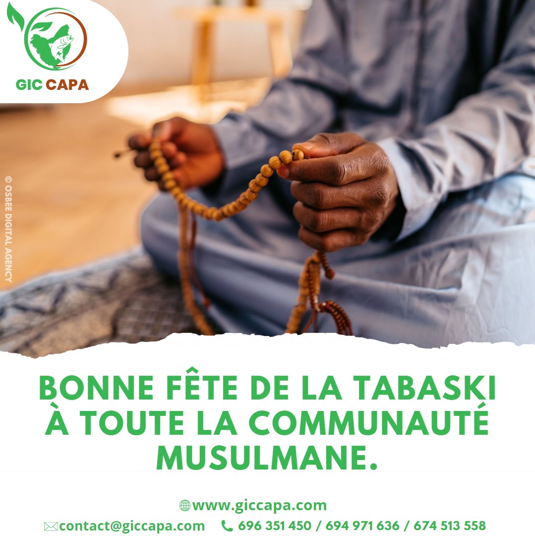 GicCapa's tweet photo. 𝑨𝒊̈𝒅 𝑨𝒍-𝑨𝒅𝒉𝒂 ✨

🕌🌍  𝖡𝗈𝗇𝗇𝖾 𝖿𝖾̂𝗍𝖾 𝖽𝖾 𝗅𝖺 𝖳𝖺𝖻𝖺𝗌𝗄𝗂 𝖺̀ 𝗍𝗈𝗎𝗍𝖾 𝗅𝖺 𝖼𝗈𝗆𝗆𝗎𝗇𝖺𝗎𝗍𝖾́ 𝗆𝗎𝗌𝗎𝗅𝗆𝖺𝗇𝖾. 🌍🕌 

#tabaski #tabaski2023 #yaoundé #cameroun #giccapa https://t.co/6SqqI6EExC
