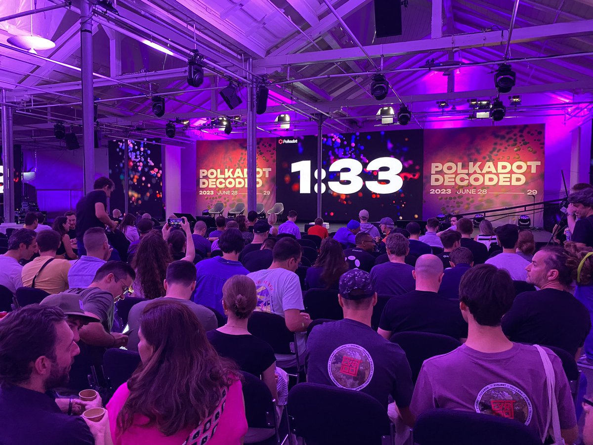 Are you ready?

This is the biggest <a href="/Polkadot/">Polkadot</a> event of the year, starting in just a moment now💥