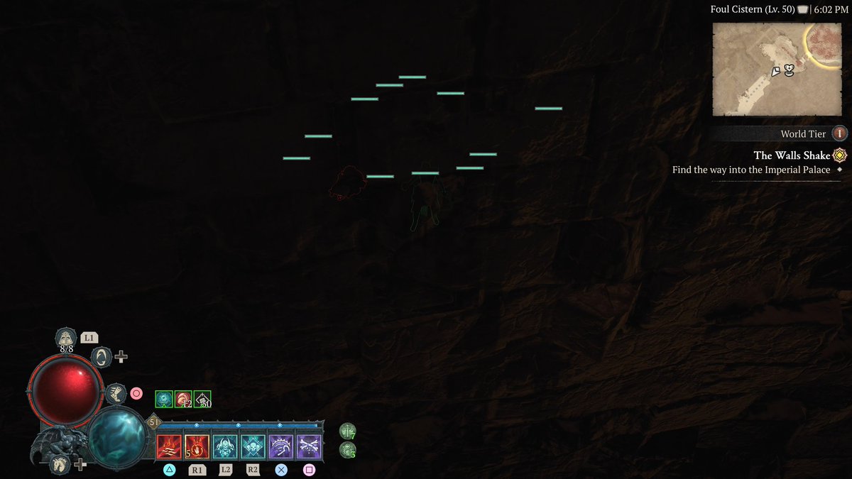 When the camera swing in #DiabloIV puts everything behind the scenery so you can't see shit.. yet again.

#gaming #PS5