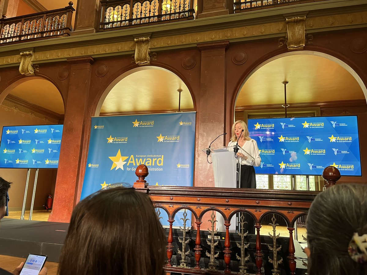 fralbinati's tweet photo. @EU_EDPS running in the #EOAward for good administration with two projects: #EUVoice &amp; #EUVideo and #TechSonar. Exciting to be competing together with great projects aiming at improving the #EU and public administration https://t.co/C17DRPo9ez