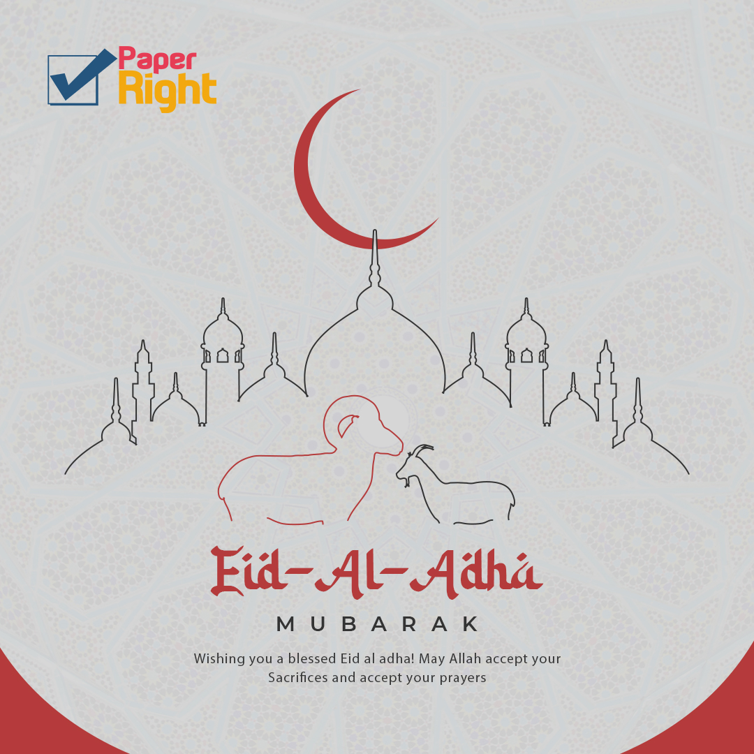 PaperRight1's tweet image. Eid-Al-Adha Mubarak!

#paperright #printerpaper #a4paper #EidAlAdhaMubarak #EidMubarak #EidUlAdha #GoodVibes #WeekendVibes #eidvibes #qurbani #sacrifices #Eid #Celebration #happyeidmubarak #happiness #success #bakraeid