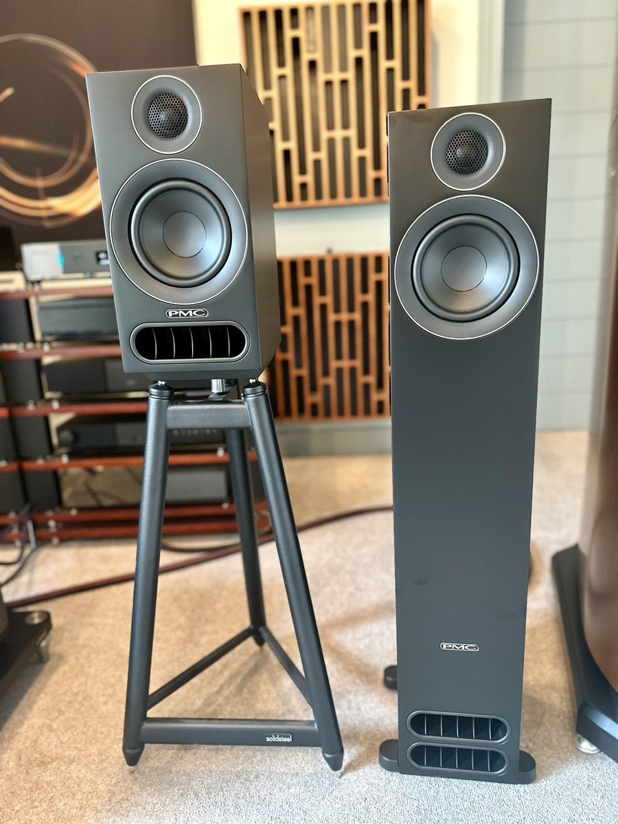 hifilounge's tweet photo. Been busy running in our new @PMCSpeakers Prodigy 1 &amp; 5 #speakers this week, I’m still lost for words how they can be this good for the price, every inch a true PMC 👌 If you’d like to come in for demo please get in touch, starting at £1250 you really can’t go wrong 👍 #hifi https://t.co/kri0cUEF7m